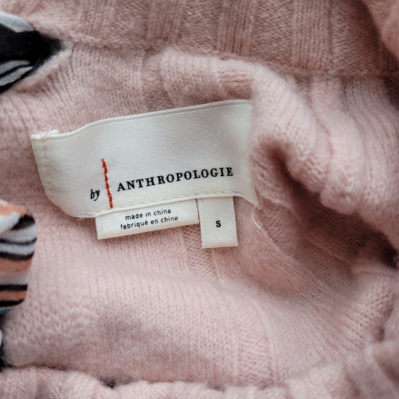 By Anthropologie Liora Tie Back Sweater, GUC, Size S - Picture 7 of 8